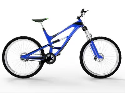  mountain bike 2 3D model
