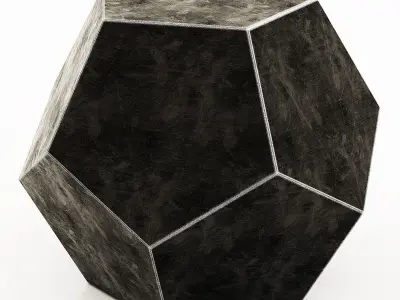 Arteriors Drea Side Table 3D model