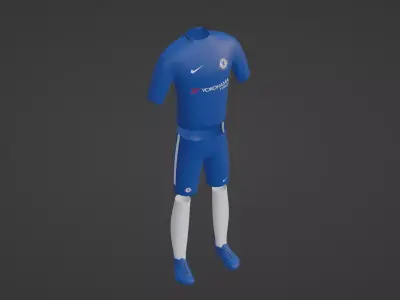 Chelsea Sportwear Low-poly 3D model