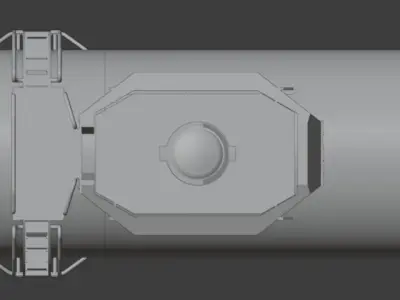 H0 1-87 scale Zagns 54 tank car 3D print model