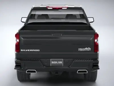 Chevrolet Silverado 1500 High Country CG 2022 3D model