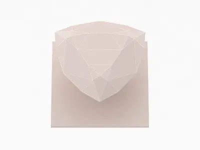 TRILLION Cut Diamond - 3D Printable 3D model