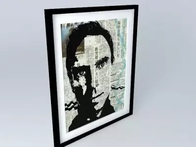 arte, art, quadro, painting Free 3D model