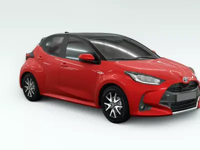 Toyota Yaris 2021 3D model