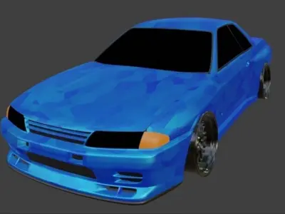 Nissan Skyline R32 GTR 3D model