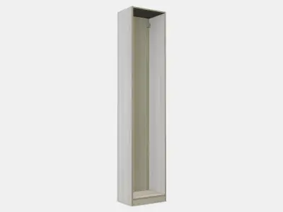 PAX Wardrobe frame 22 Low-poly 3D model