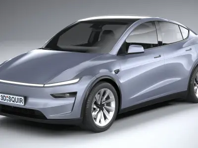 Tesla Model Y 2025 3D model purchase