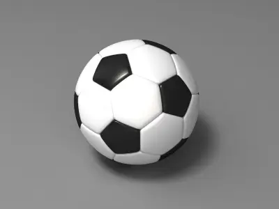football 3D model buy