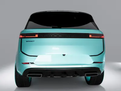 Land Rover Range Rover Sport 2023 luxory 3D model