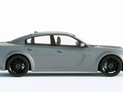 Dodge Charger SRT Hellcat Widebody 2020 3D model