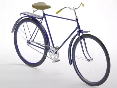 Bicycle 3D model 3D model by pentatonika
