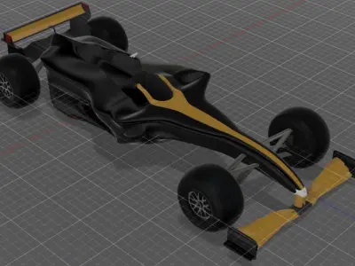 F1 Car 3D model purchase