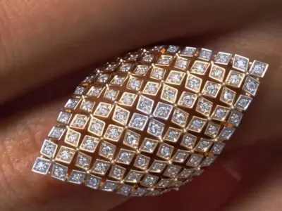 marquis ring under 6 gram 3D print model