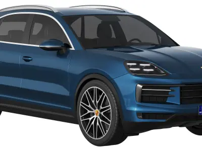 Porsche Cayenne 2024 3D model purchase