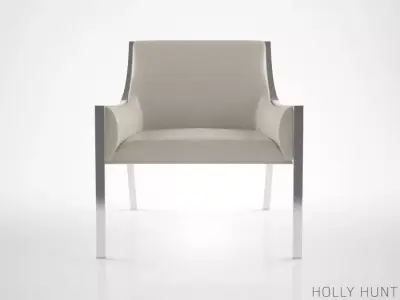 Holly Hunt Aileron Lounge Chair 3D model