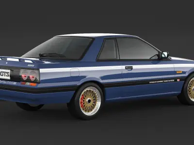 Nissan Skyline R31 GTS Nismo 3D model