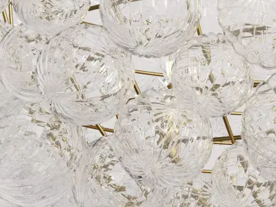 Talia Ring Chandelier 56 3D model