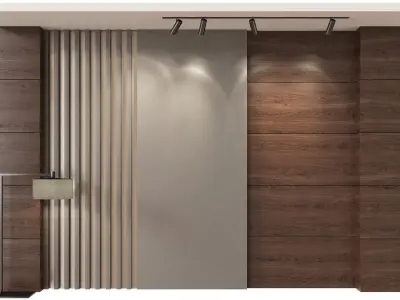 Decorative Wall Panel 02 3D model