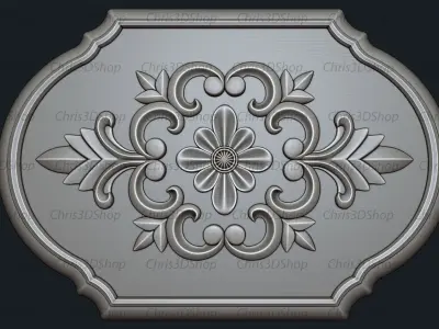 Jewelry Box -3D STL for CNC and 3D Printer 3D print model