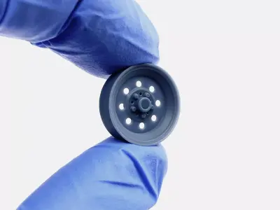 15x5 15x7 15x8 15x10 15x15 Weld Draglite Wheels and Brake 3D print model