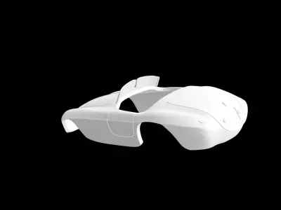 Ferrari 166 3D print model