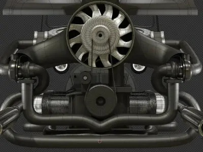 Off Road beetle 3D model