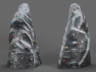 Playground Climbing Tower PBR 3D model