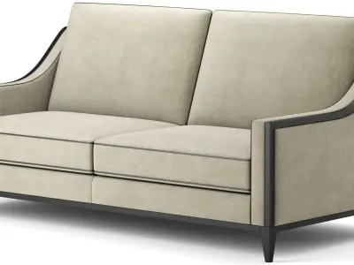 Spencer Deluxe The sofa and chair 3D model