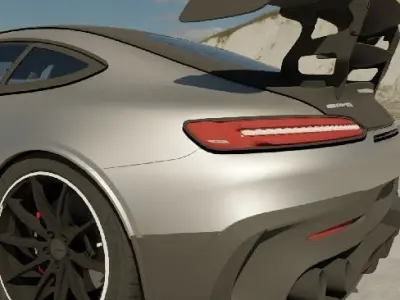 Mercedes-AMG GT Black Series 20 3D model