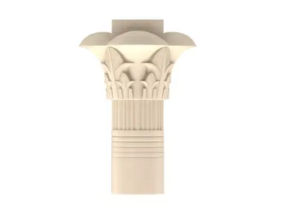 Classic Column 01 3D model