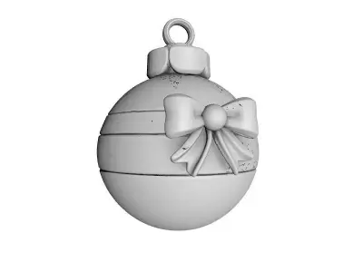 Christmas Special Decorative Ball Model 3D print model get