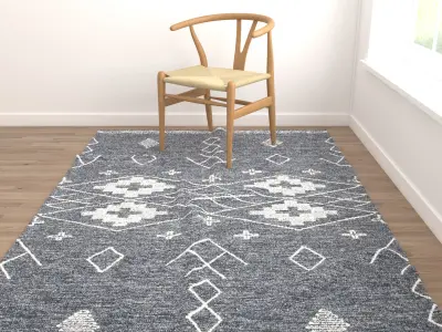 Rugs No 395 Low-poly 3D model
