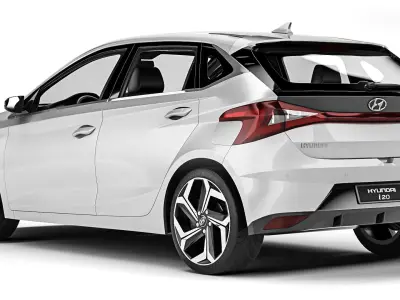 Hyundai i20 2021 3D model