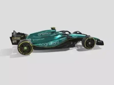 Aston Martin F1 AMR23 2023 3D model