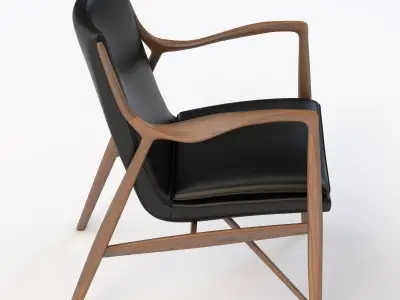 45 Chair by Finn Juhl 3D model