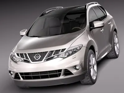 Nissan Murano 2012 3D model