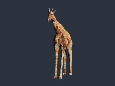 giraffe 3D model