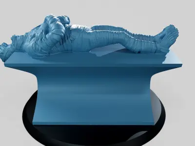 Mummy Tomb - Pen Holder Apple - Wacom - Default Pen 3D print model