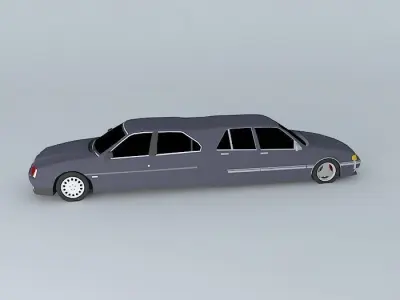 Top Gear  James May's Alfa Saab Limo Free 3D model