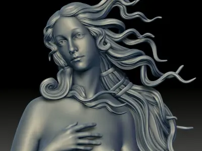The birth of venus 3D print model