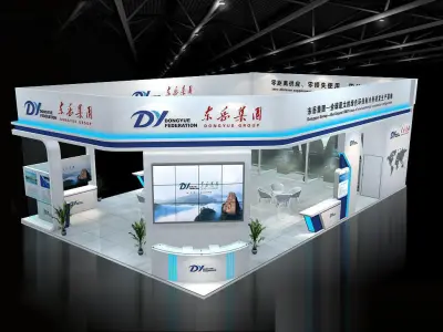 Exhibition - Area - 16X10-3DMAX2009-07 3D model