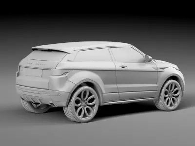 Range Rover Evoque 3D model