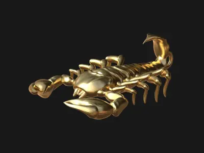 Scorpion Pendant 3D print model purchase
