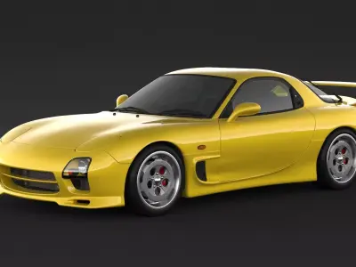 Mazda RX-7 A-Spec 3D model