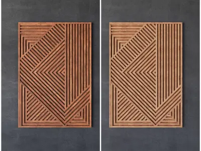 Wall Art Design 05 3D model