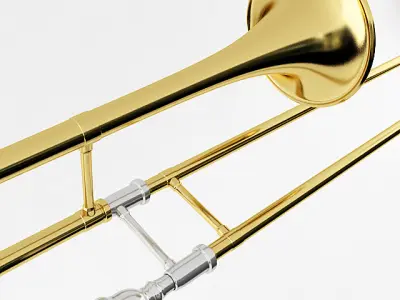 Trombone 3D model