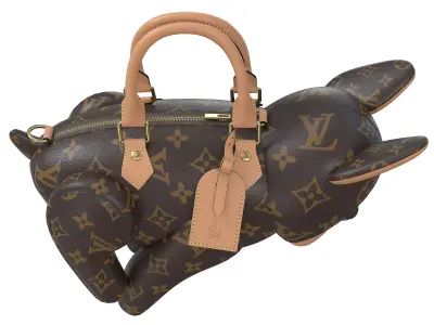 Louis Vuitton Pooch Bag Low-poly 3D model