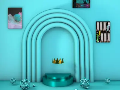 To the crown Free 3D model