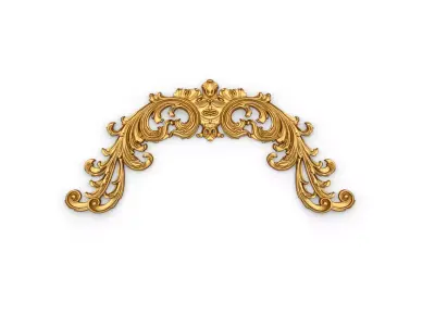 Classic decor ornament 336 3D model