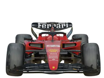 F1 Ferrari SF-23 2023 3D model